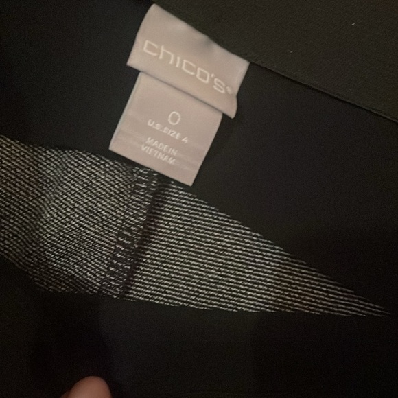 NWOT Chico’s So Slimming Hounds Tooth Chico Size 0/ Size 4 - Picture 3 of 3